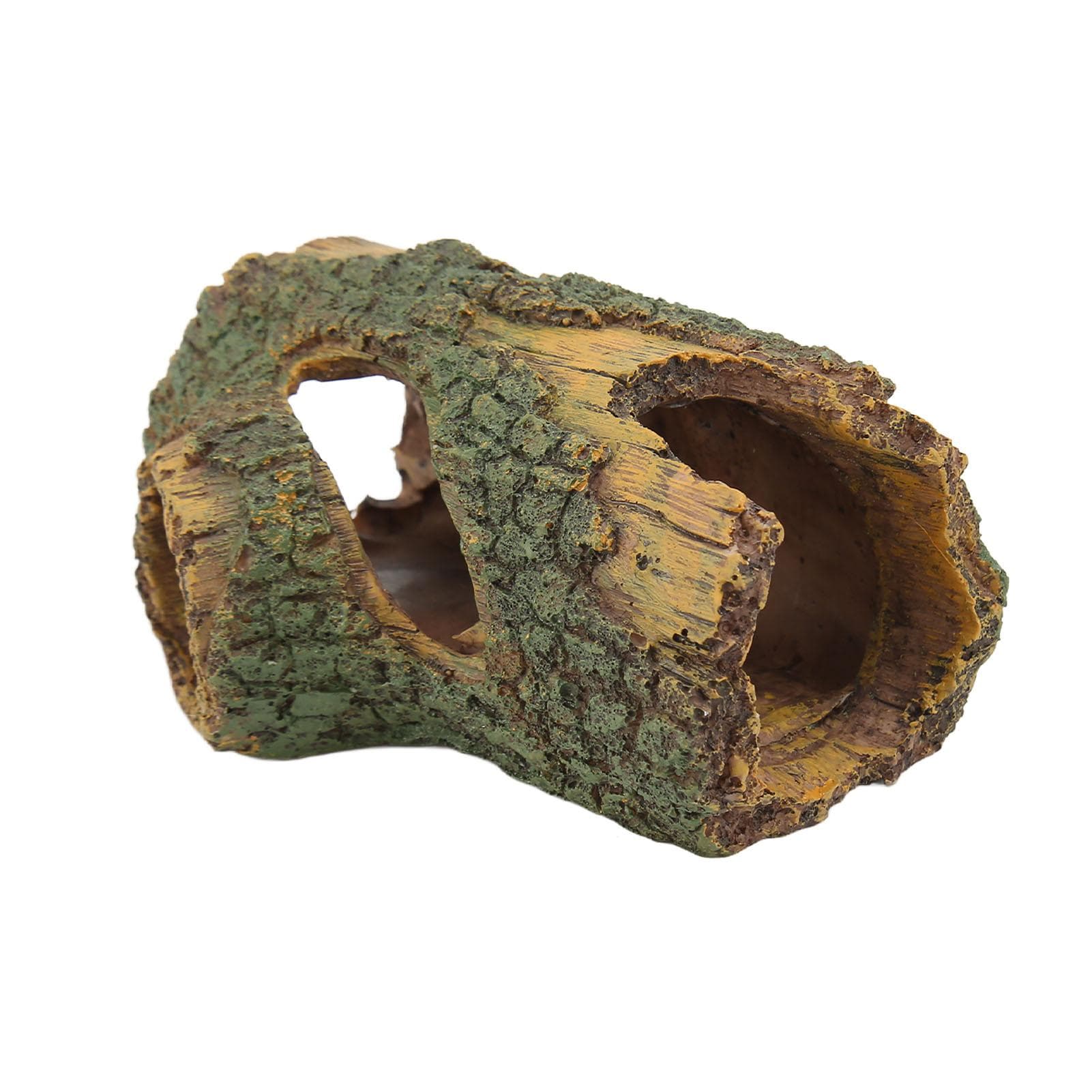 Wood Trunk Aquarium Ornament Simulation Resin Fish Tank Artificial Tree Hole Ornament for L