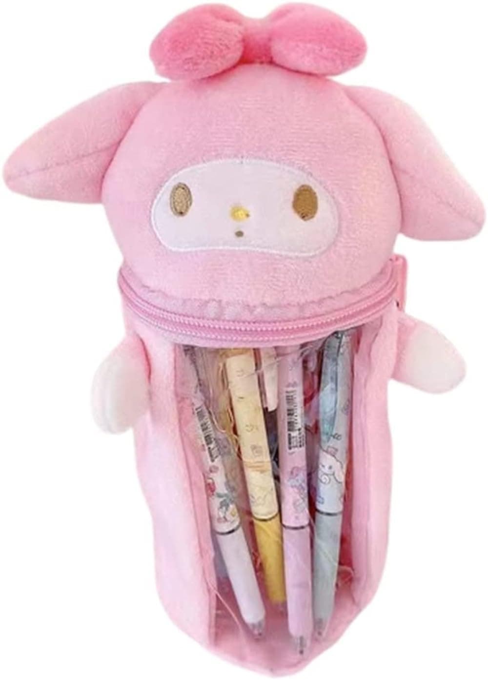 Cinnamonroll Pencil Case Plush Pen Small Item Writing Cosmetic Character Pouch, Pouch, Case, Utensils, Stationery, Pouch, Back-to-School Gift, Boys,