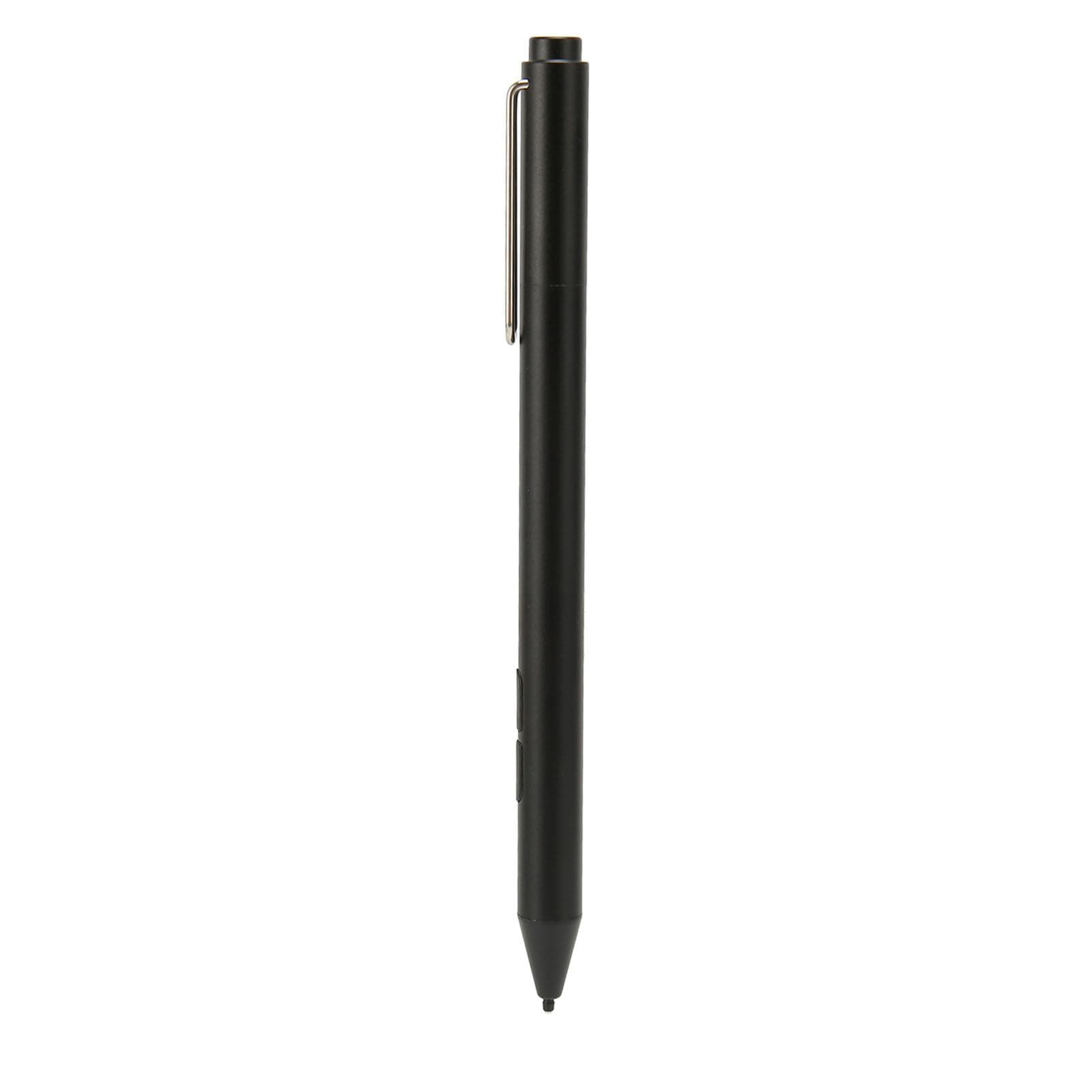 Active Stylus 4096 Level Pressure Sensitive Tilt Function Capacitive Stylus Pen for Microsoft black