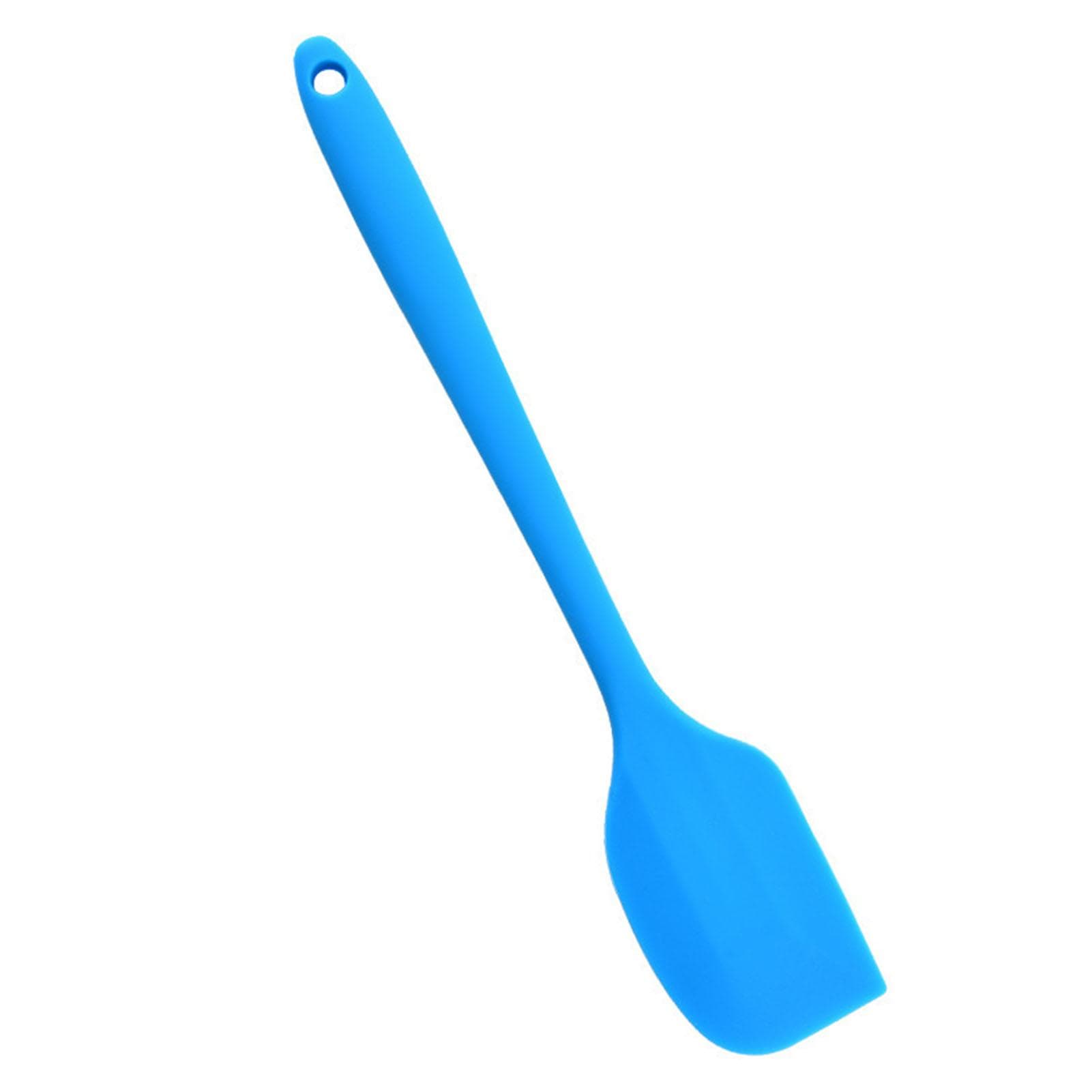 Silicone Spatula Food Grade High Heat Resistant Non Stick Spatula Kitchen Utensils Cookware for blue