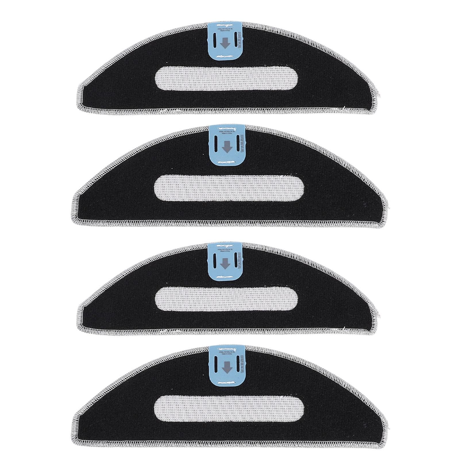 4pcs Replacement Mop Pads for I5 J5 Robot Vacuum Mop Washable Reusable Microfiber Cleaning Pads