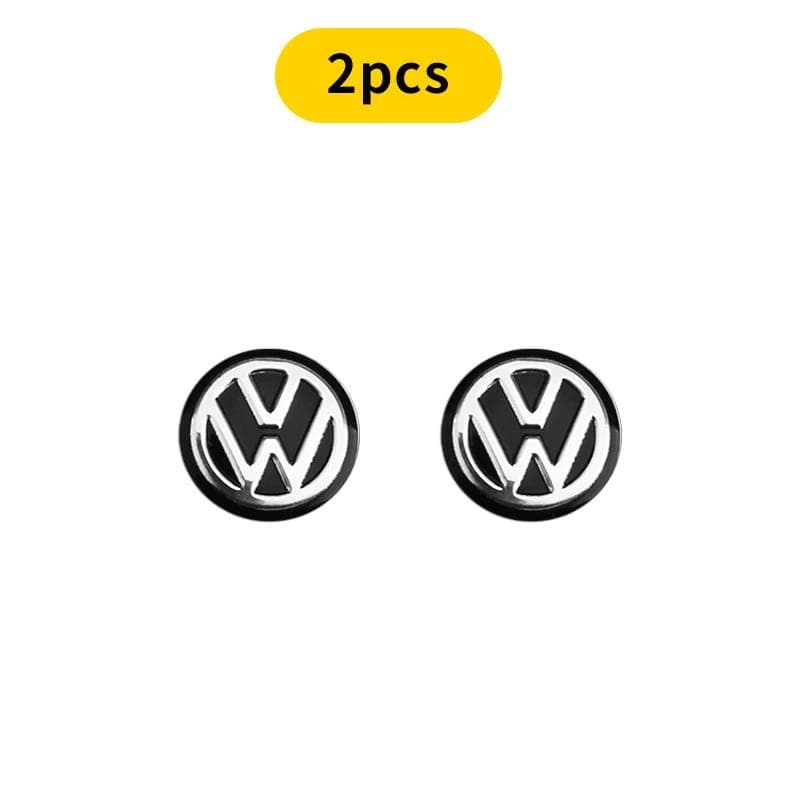 2026 New For VOLKSWAGEN VW 5/10Pcs 14mm Car Key Emblem Stickers Auto Control Key Logo Decals For Volkswagen VW Golf Tiguan Jetta