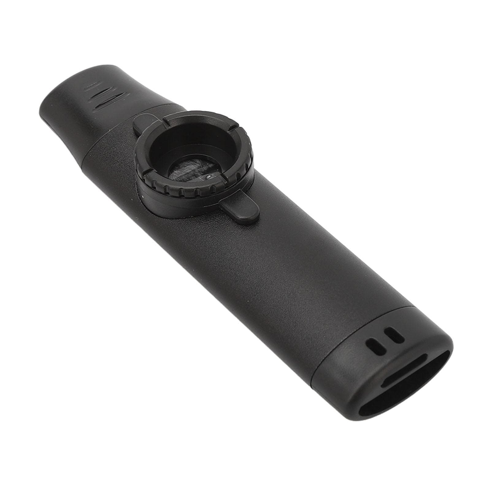 Electric Kazoo 5 Flute Diaphragms Aluminum Alloy Portable Kazoo for Music Lovers Black