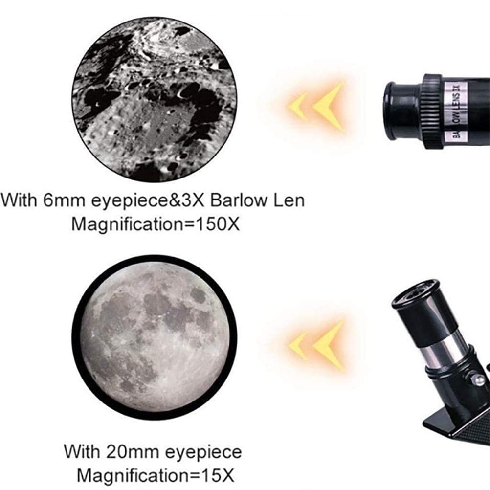 Astronomy Telescopes for Kids Adults Professional Astronomical Refracting Telescope with Tripod and