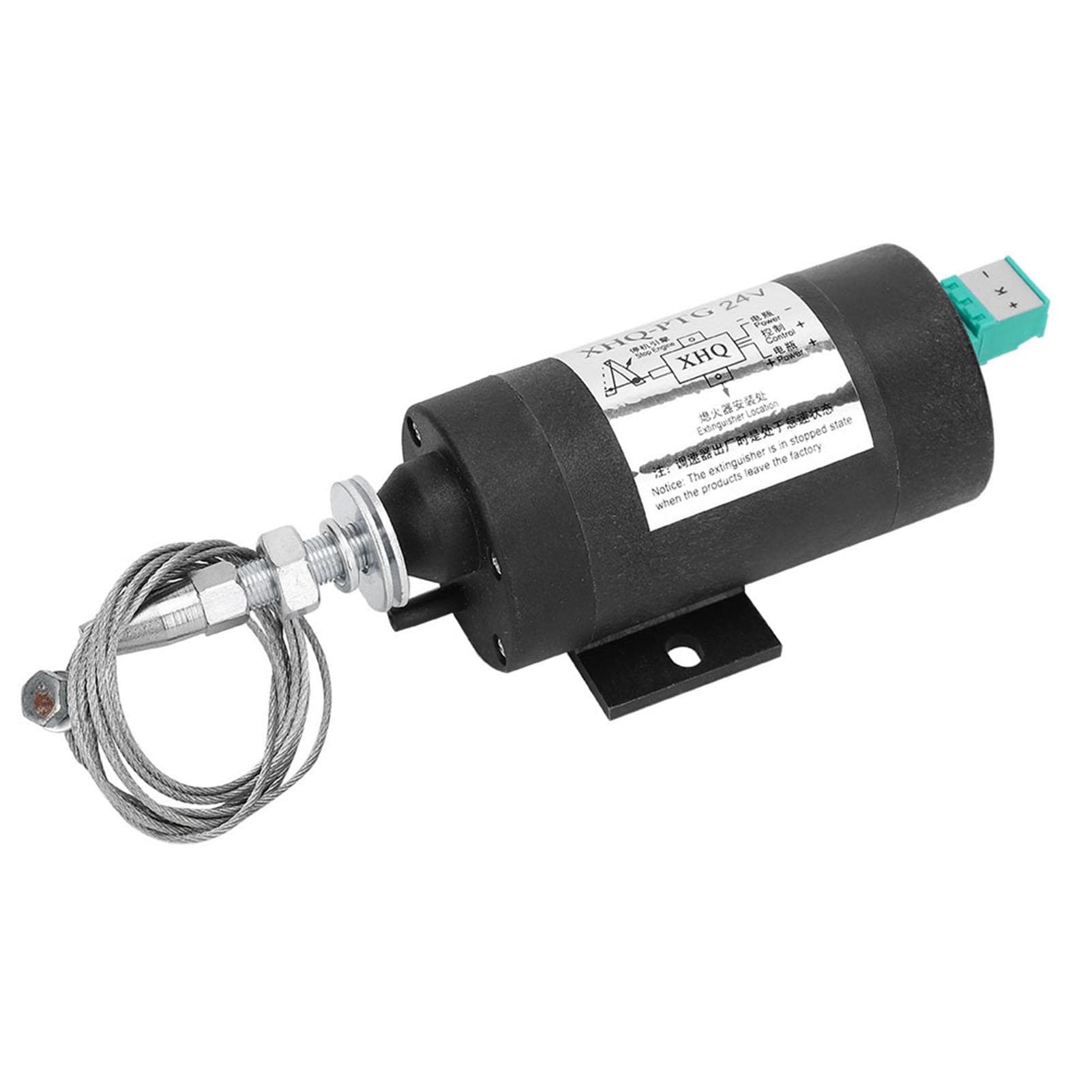 Shutdown Solenoid Valve Flame Extinguisher Control Shut Off Engine Accessories XHQPTG(DC24V )