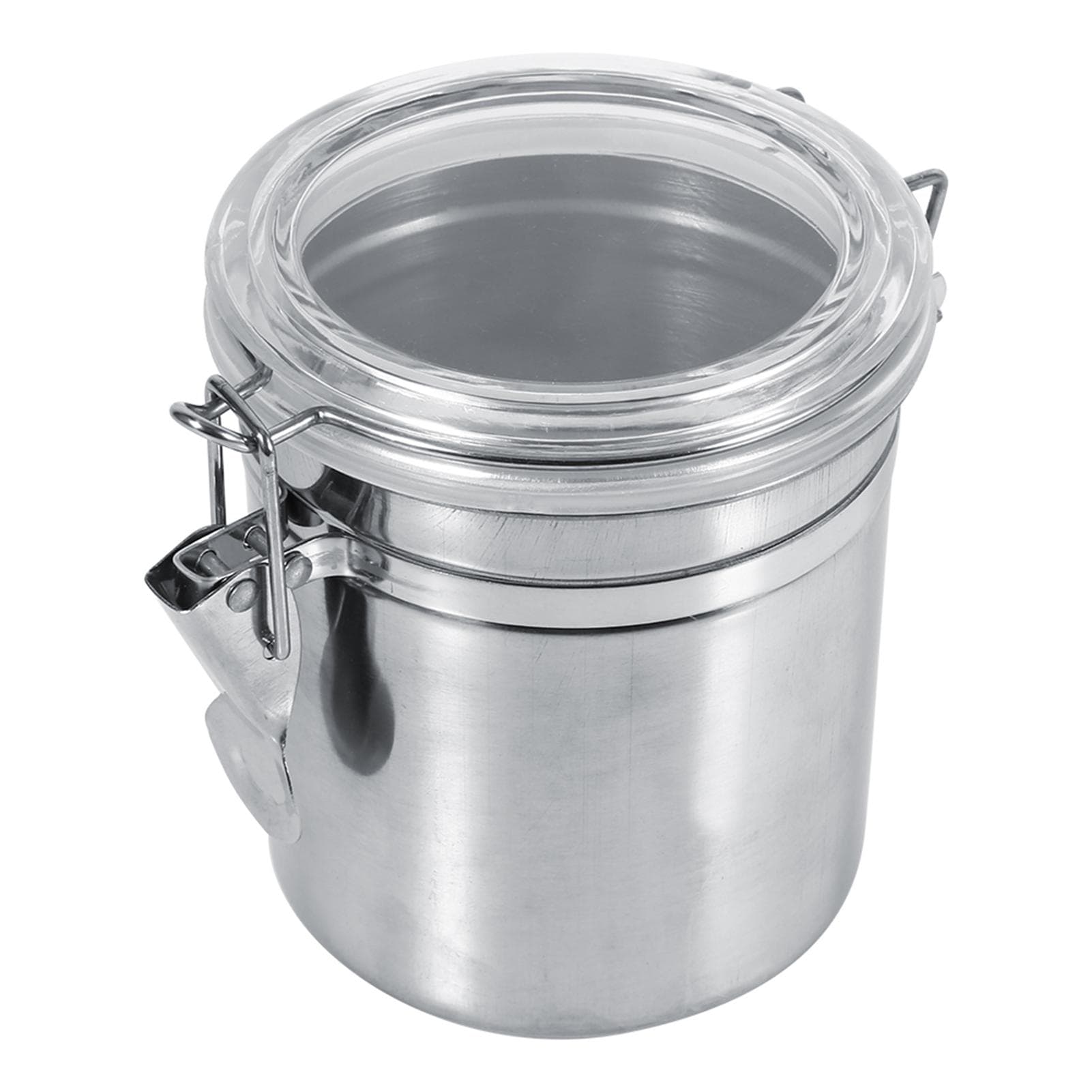 Stainless Steel Kitchen Food Storage Container Bottle Sugar Tea Coffee Beans Canister (L) Medium 4.75L