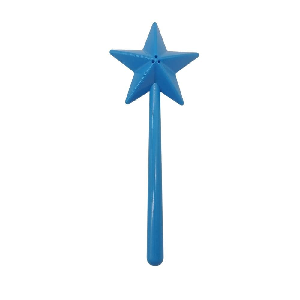 Portable Salt Pepper Shakers Refillable Magical Star Wand Spice Dispenser Seasoning Shaker Set Kitchen & Dining BBQ Supplies blue
