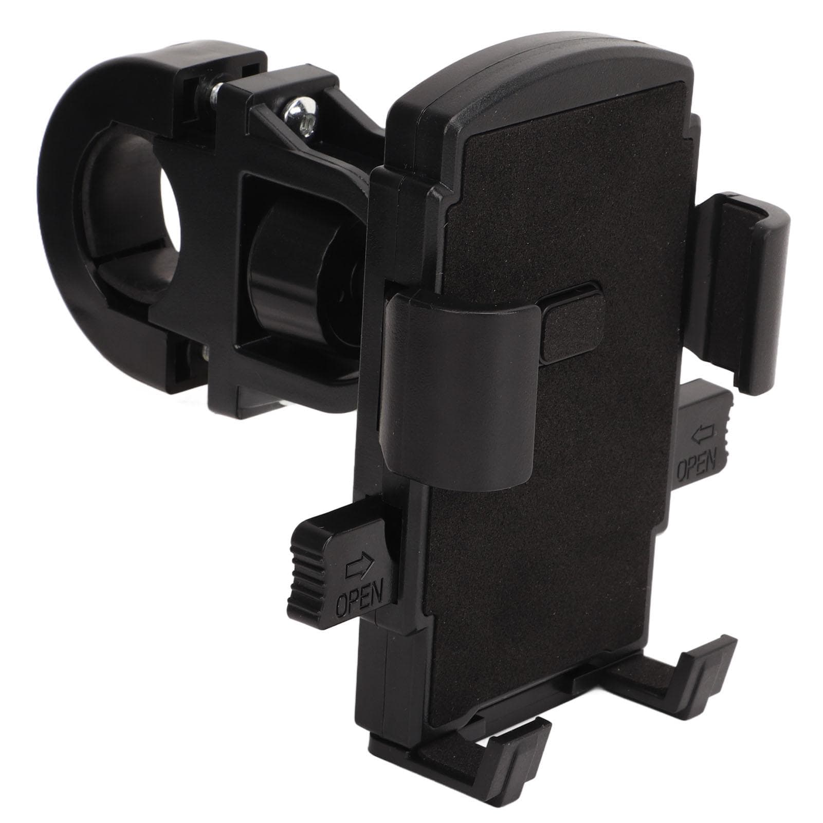Motorcycle Phone Mount Quick Install Silicone Pad Handlebar Clamp for 4.7?6.7in Cell Phone