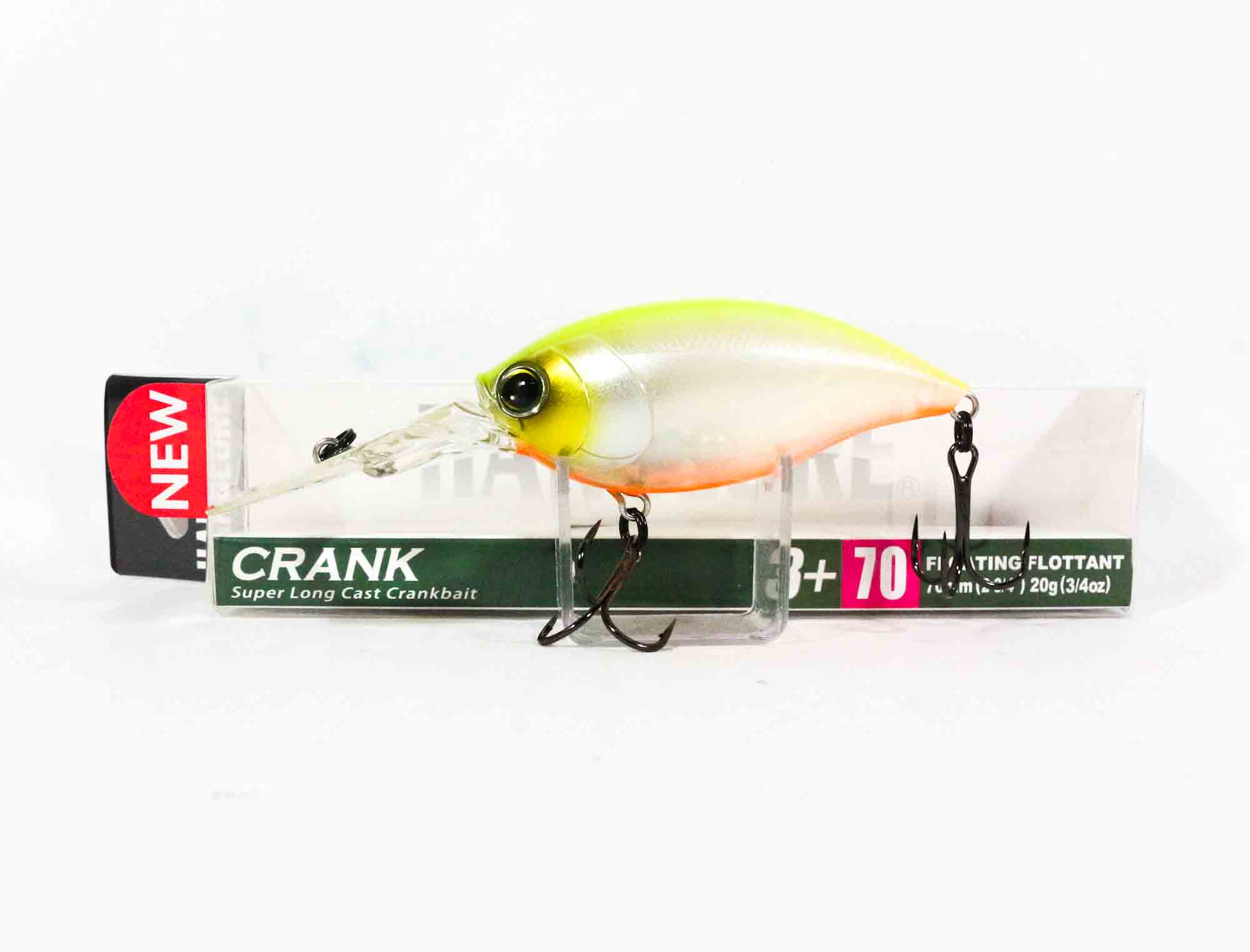 Yo Zuri Duel Hardcore Crank 3+ 70F Floating Lure R1376-GPCL (5770)