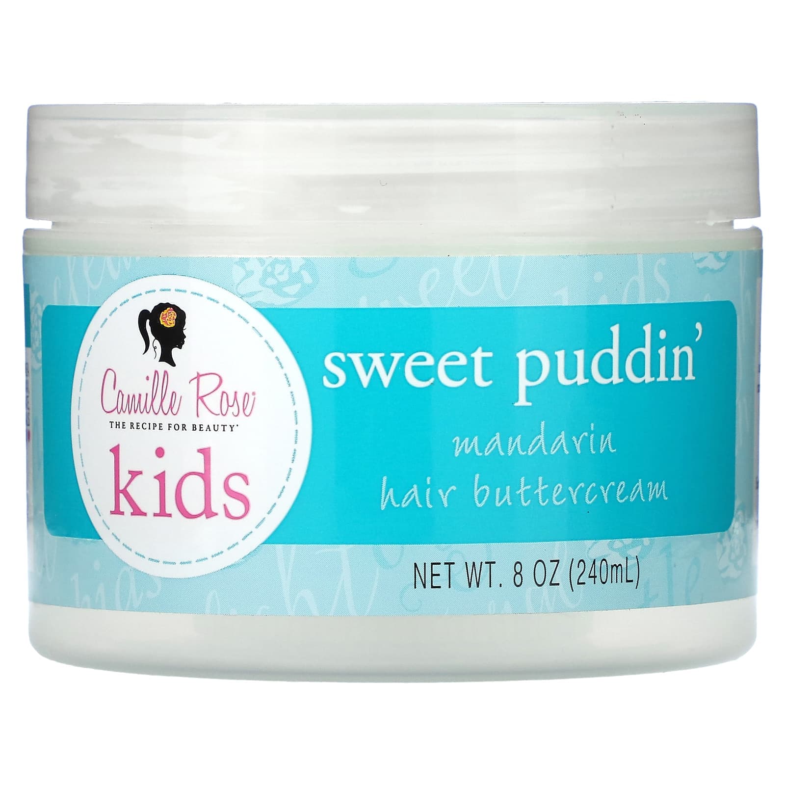 Camille Rose, Children's, Sweet Pudine Mandarin Hair Buttercream, 8 oz (240 ml)