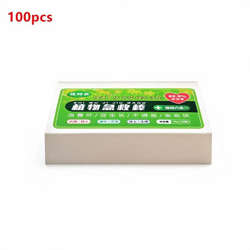 Plant Slow-Release Sticks Nutrient Stick Universal Indoor Potted Flower Pot Plants Fertilizer Bars Enhancer Garden Accessories 100PCS