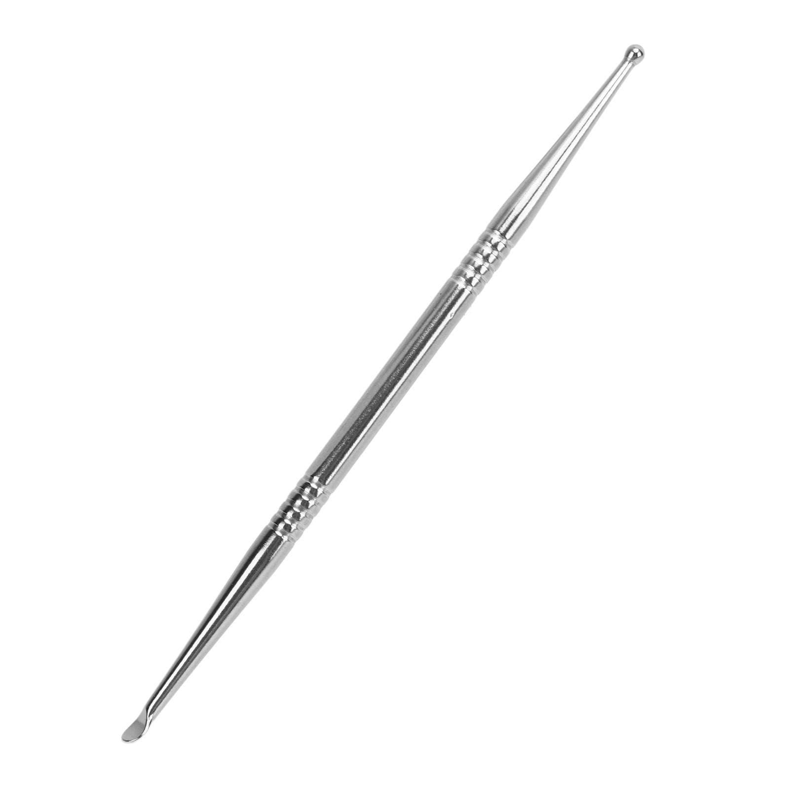 Ear Acupuncture Point Probe Stainless Steel Ergonomic Double Ended Ear Pressure Point Massage Tool