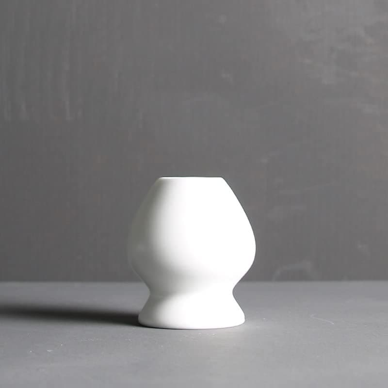 Ceramic tea whisk holder for straightening and resting tea small mini size whisks, size, (4)