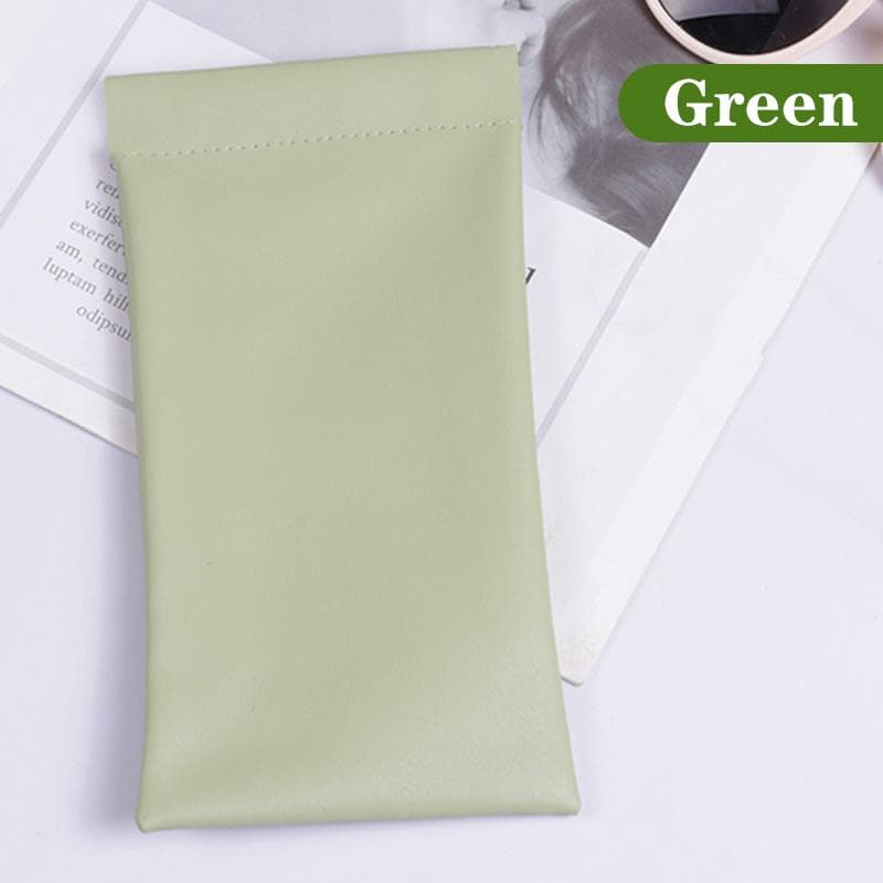 Pu Leather Glasses Storage Bag Automatic Closed Sunglasses Case Waterproof Pouch Glasses Protective Cover Eyewear Storage Bag 2