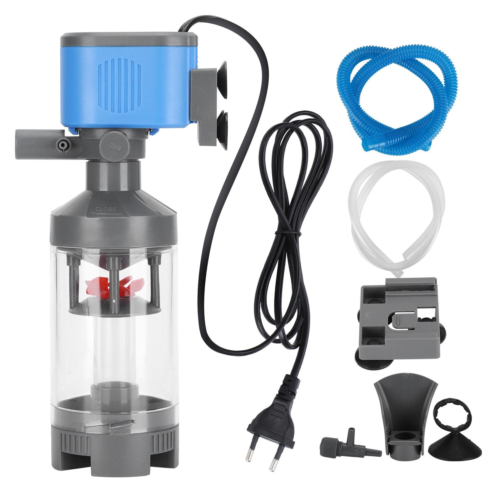 ZY1000F5 5 in 1 Aquarium Fish Tank Filter 3Stage MultiFunctional Collection Filter Pump