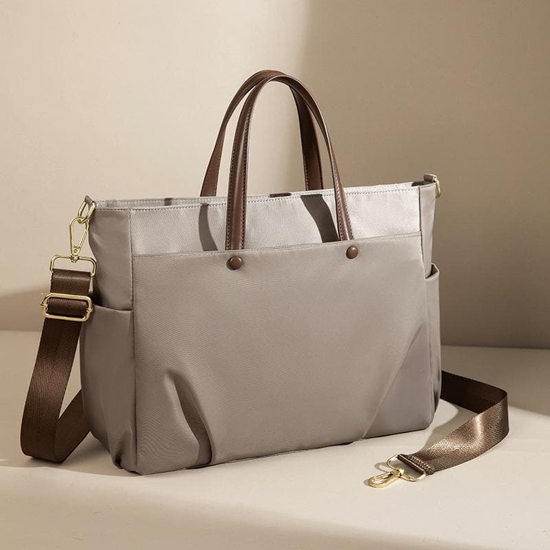 Laptop Bag Women's Carrying Large Capacity Briefcase Single Shoulder Crossbody Tote Bag Travel Commuter Bag