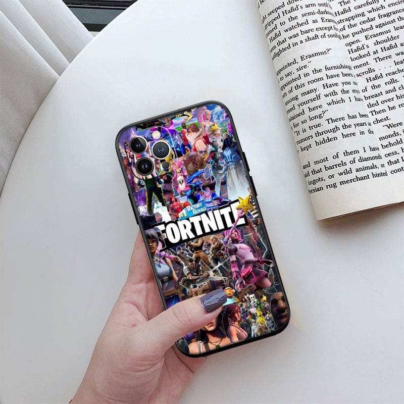 ED20 F-Fortnites Phone Case for iPhone 6 6s 7 8 11 12 13 14 15 XS Pro Max XR X SE Samsung S20 S21 S22 S23 S24 FE Ultra Plus Lite S21S A55 Samsung A55 5G maize