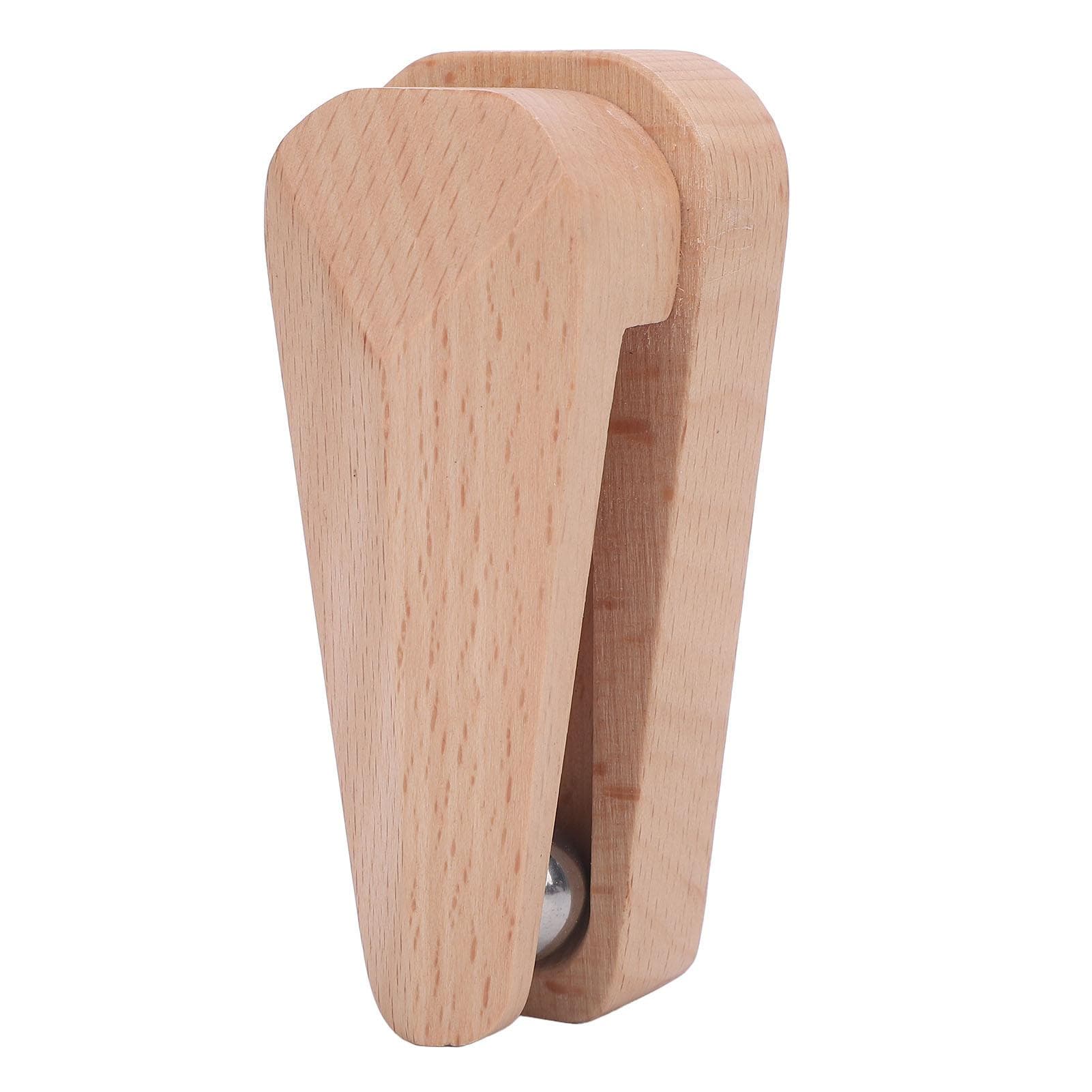Solid Wood Towel Clip Self Adhesive Multifunctional Space Saving Wall Mounted Wooden Towel Holder