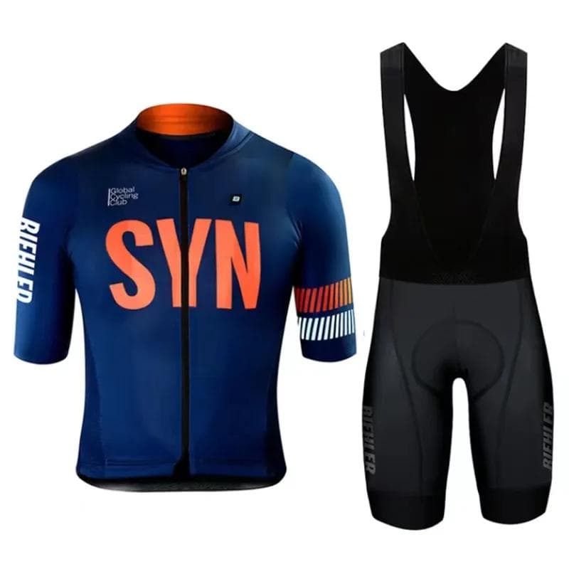 Quick Dry Short Sleeve Men's Cycling Clothing Set Mountain Bike Suit Summer 2025 Ciclismo Ropa Hombre XS