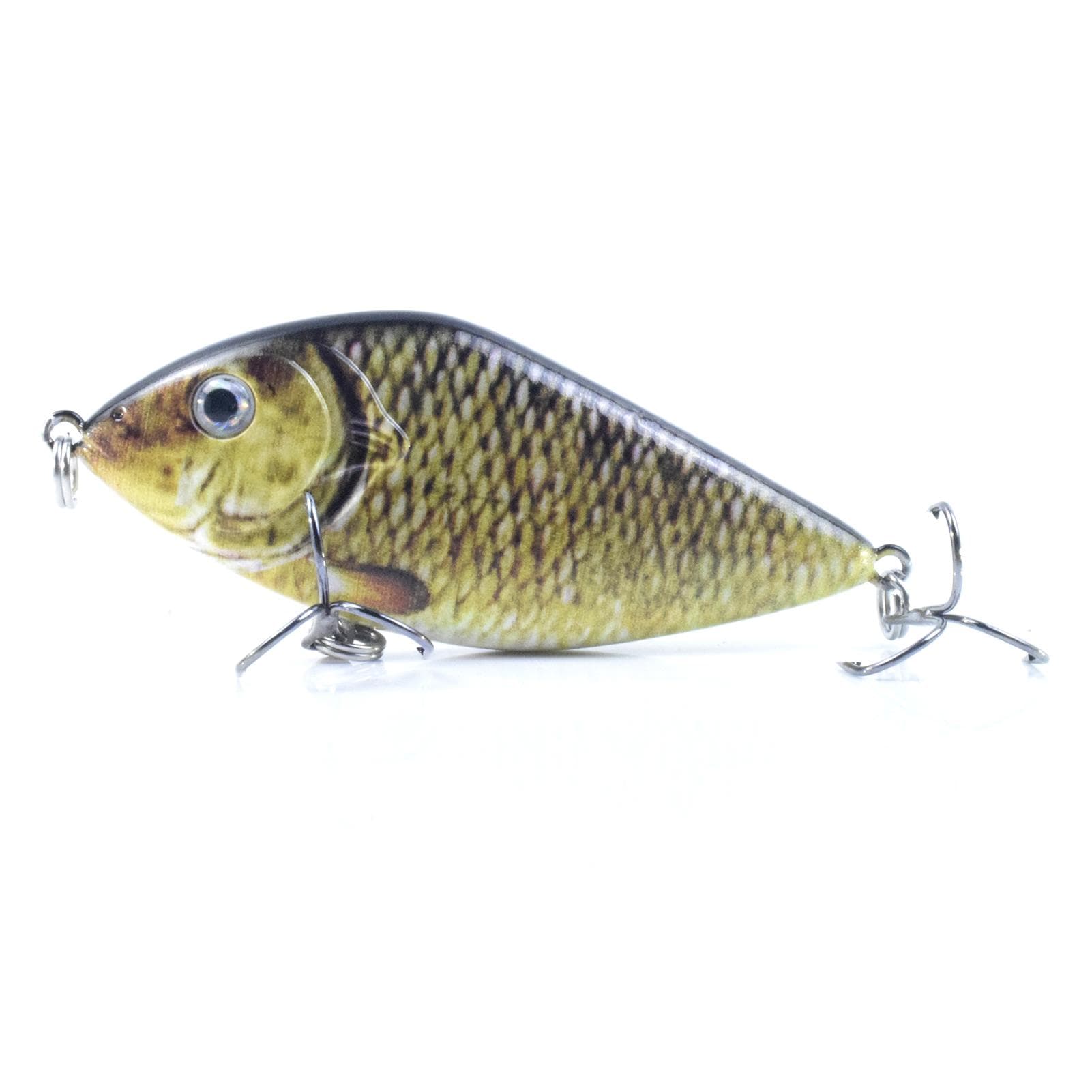 2.8in / 0.5oz Fishing Lure Bionic Hard Bait with Treble Hook Lifelike Artificial Sinking Crankbait 04 multicolour