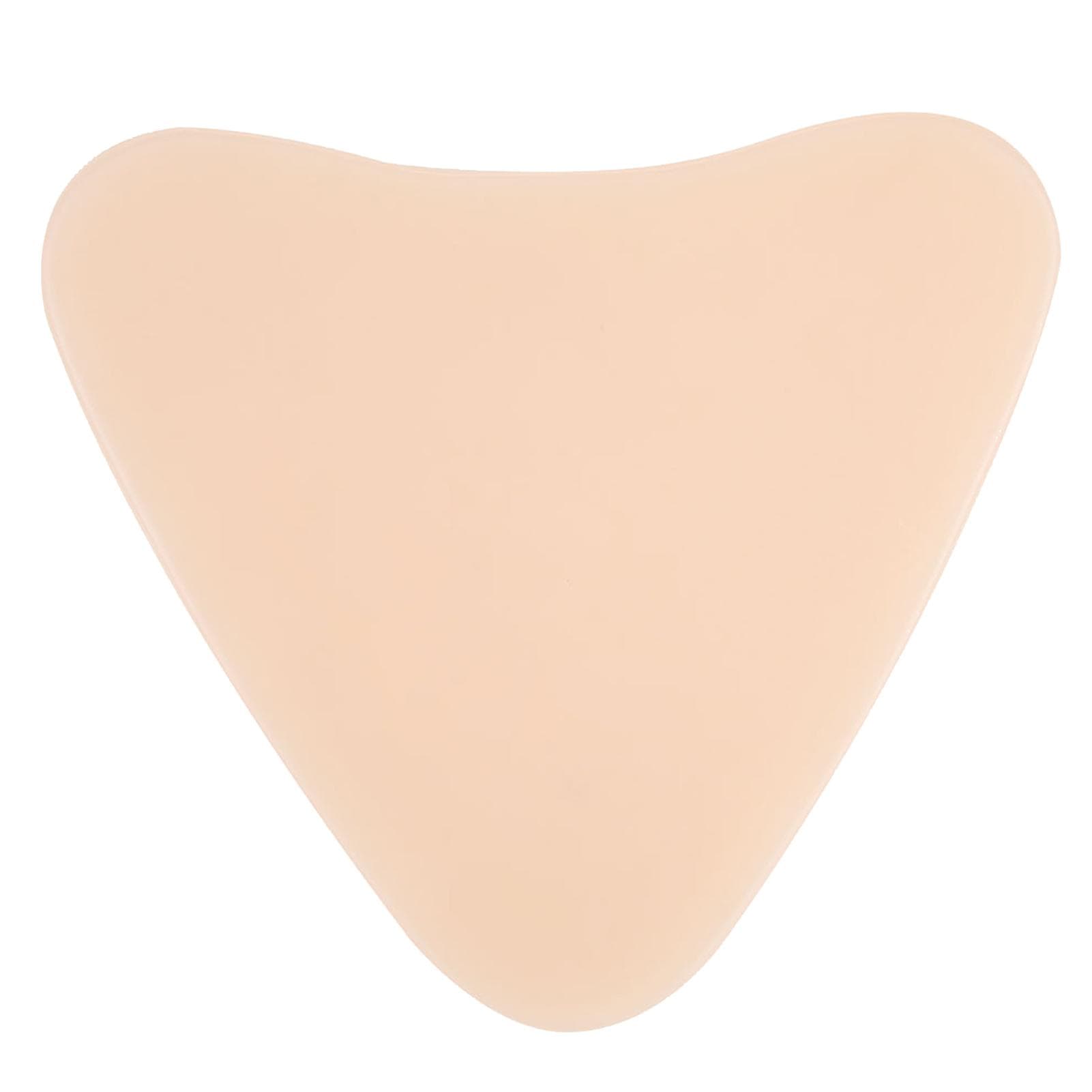 Silicone Chest Enhancer Pad Anti Wrinkle Anti Aging Breast Lifting Chest Patch Flesh Triangle
