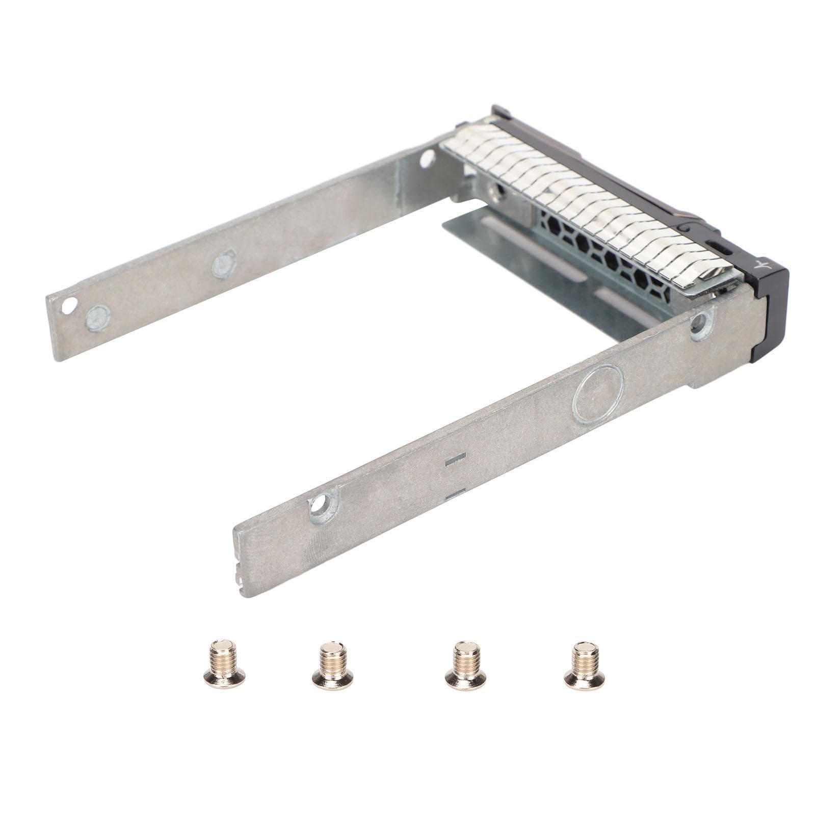 Hard Drive Tray 2.5in Silver Black SASSATA Interface Metal ABS HDD Bracket for Dell M620 M820 M520