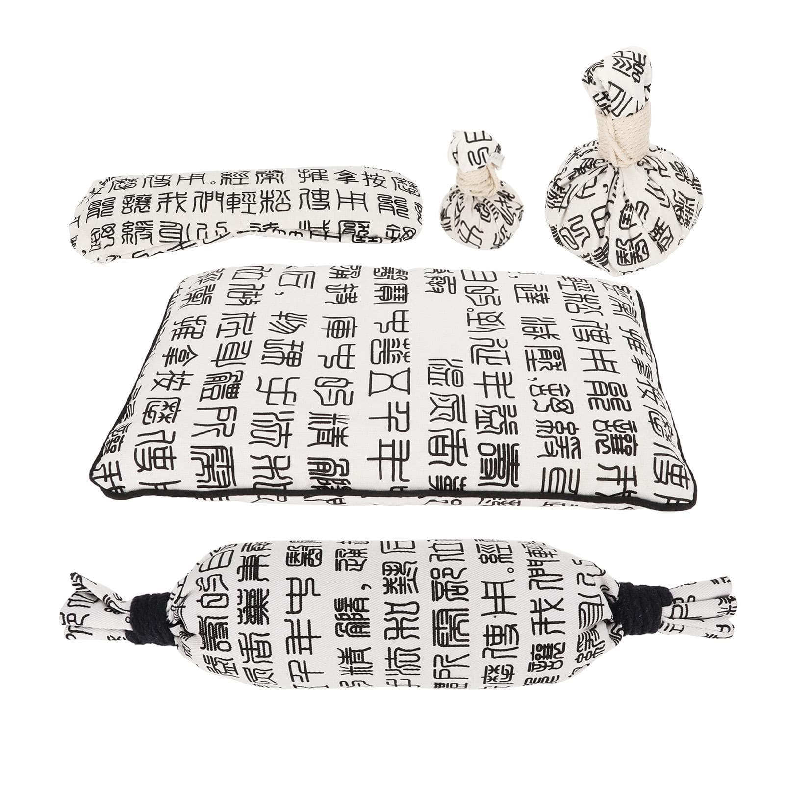 5pcs Wormwood Hot Compress Ball Set Massaging Moxibustion Wormwood Heating Package Ball for