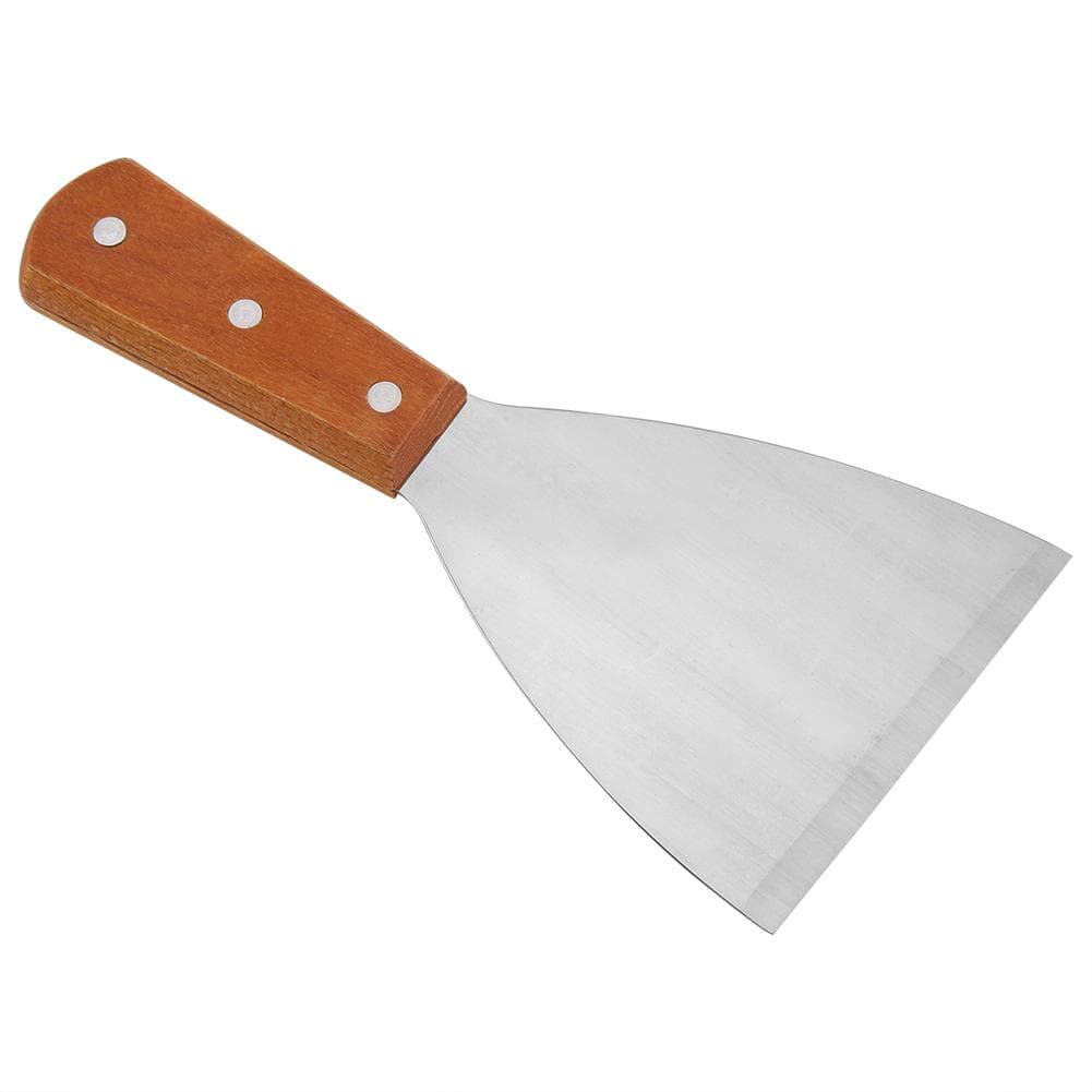 Stainless Steel NOn Stick Heat resistant BBQ Grill Beafsteak Spatula Turner Cooking Tool