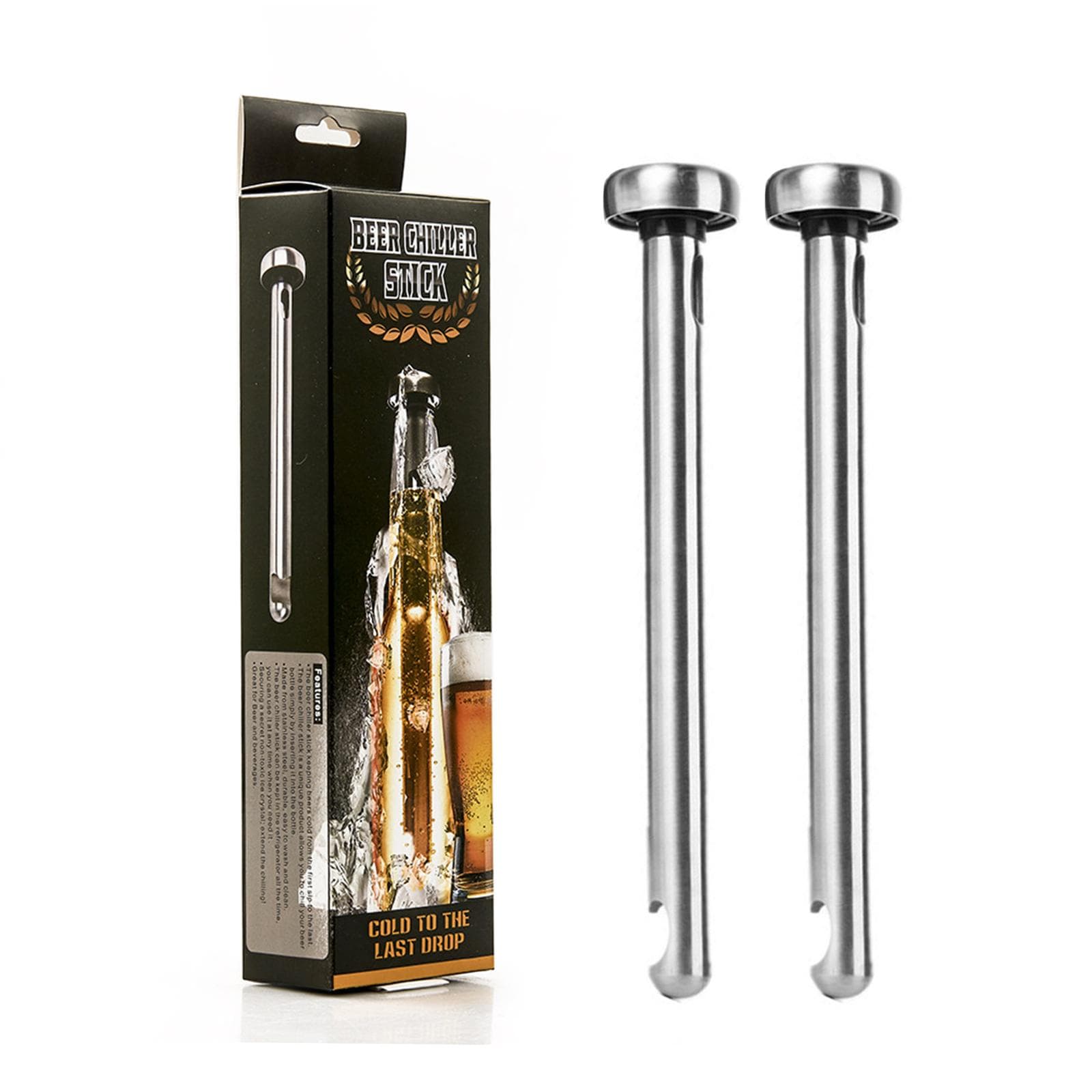 Stainless Steel Cooling Stick Beer Cooling Stick Freezer Quick Freeze Stick Chill Stick