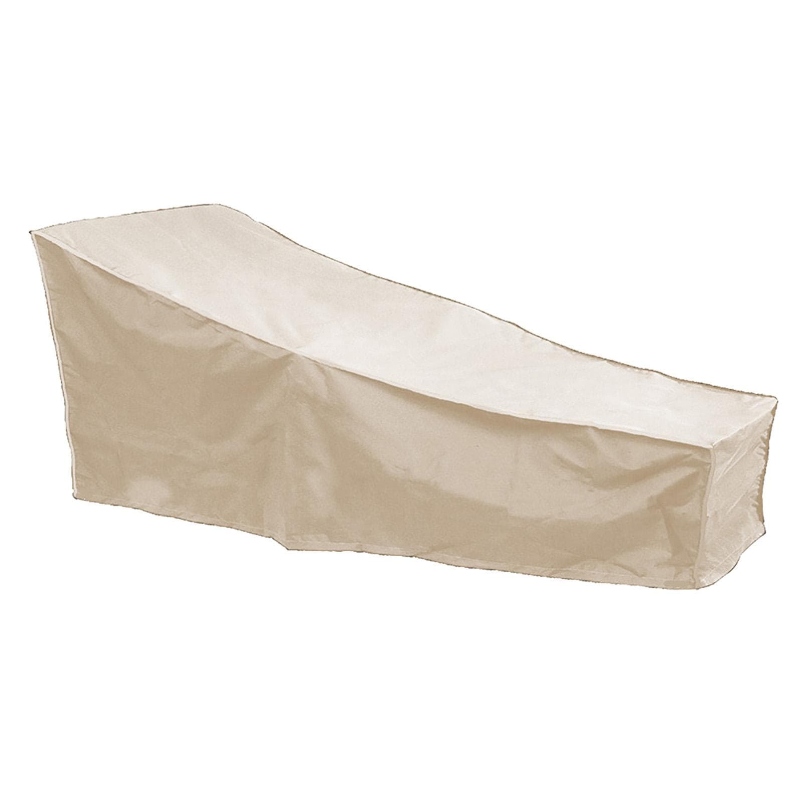 Garden Patio Furniture Cover Waterproof Outdoor Lounge Chair Protection Covers(Beige) beige
