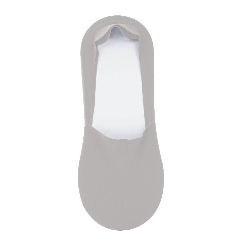 1/5 Pairs Men Summer Invisible Boat Socks Non-slip Ice Seamless Silicone Shallow Ankle Low Cut Short No Show Sock One size beige