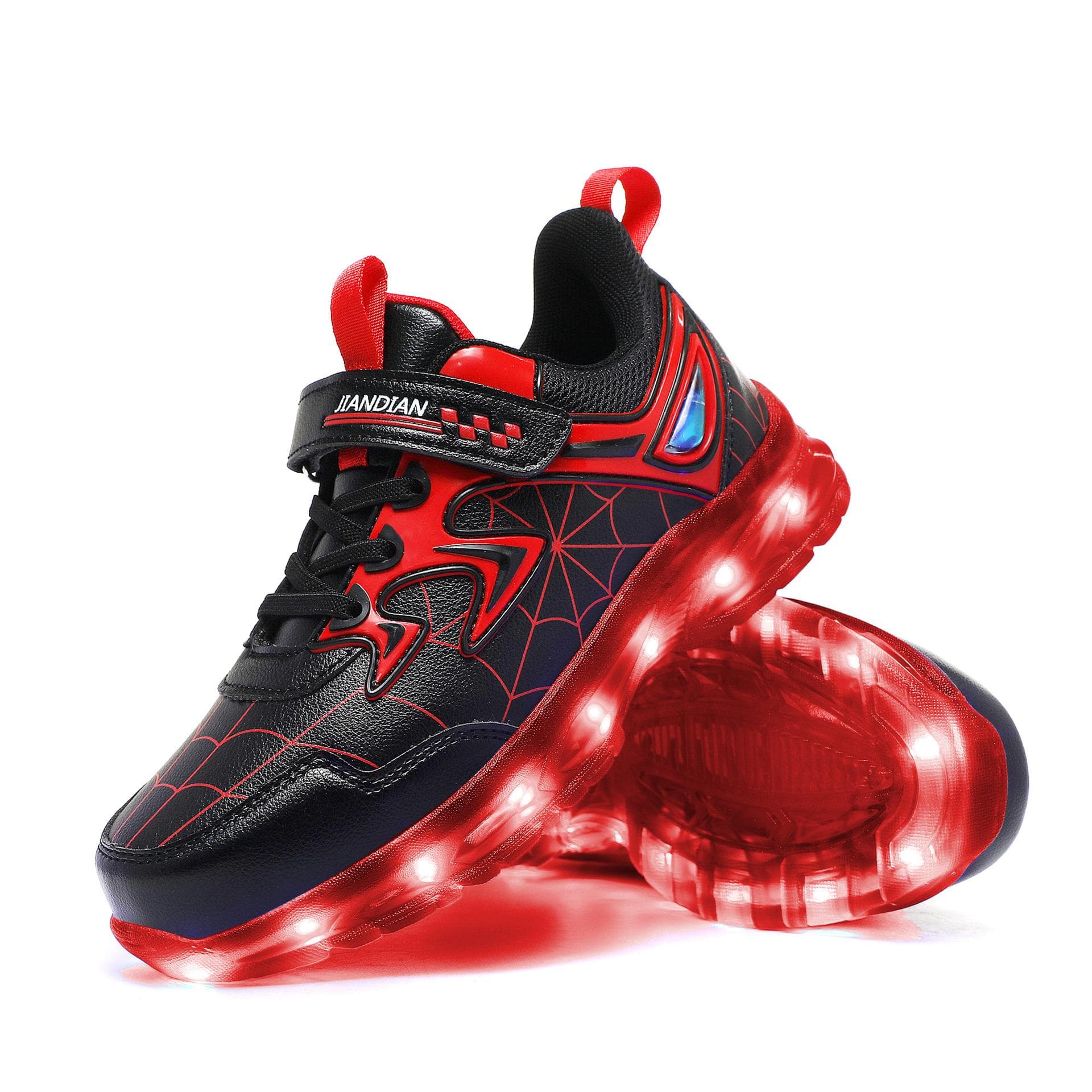 Children's Sports Shoes LED Charging Colorful Light Shoes Luminous Shoes Boys Shoes 30