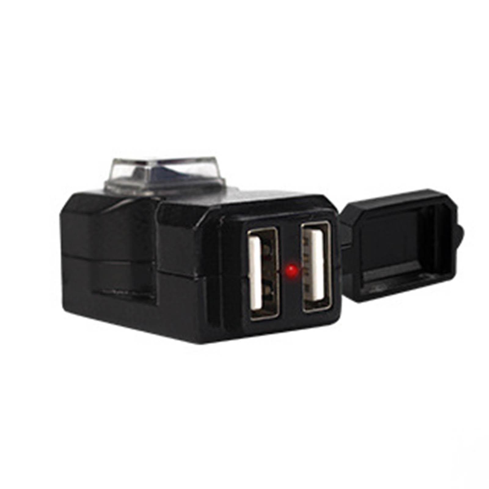 Motorcycle USB Phone Charger 5V 2A Fast Charging Waterproof for Smart Phone Tablet GPS 9?90V 9?90V