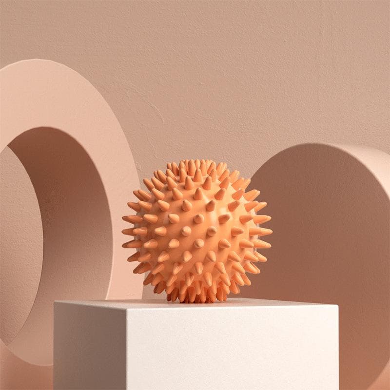 Massage Ball Fascia Ball Muscle Relaxation Massage Yoga Fitness Shoulder Neck Foot Foot Foot Massage Hard Neck Membrane Meridian 1PCS orange