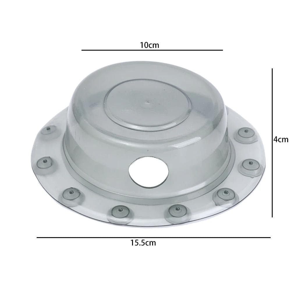 Bath Overflow Drain Cover Anti-spill Stopper Water Stop Plug Tub Home Bathroom Accessories Baby Shower Wash Basin Drain Block 1PC gray