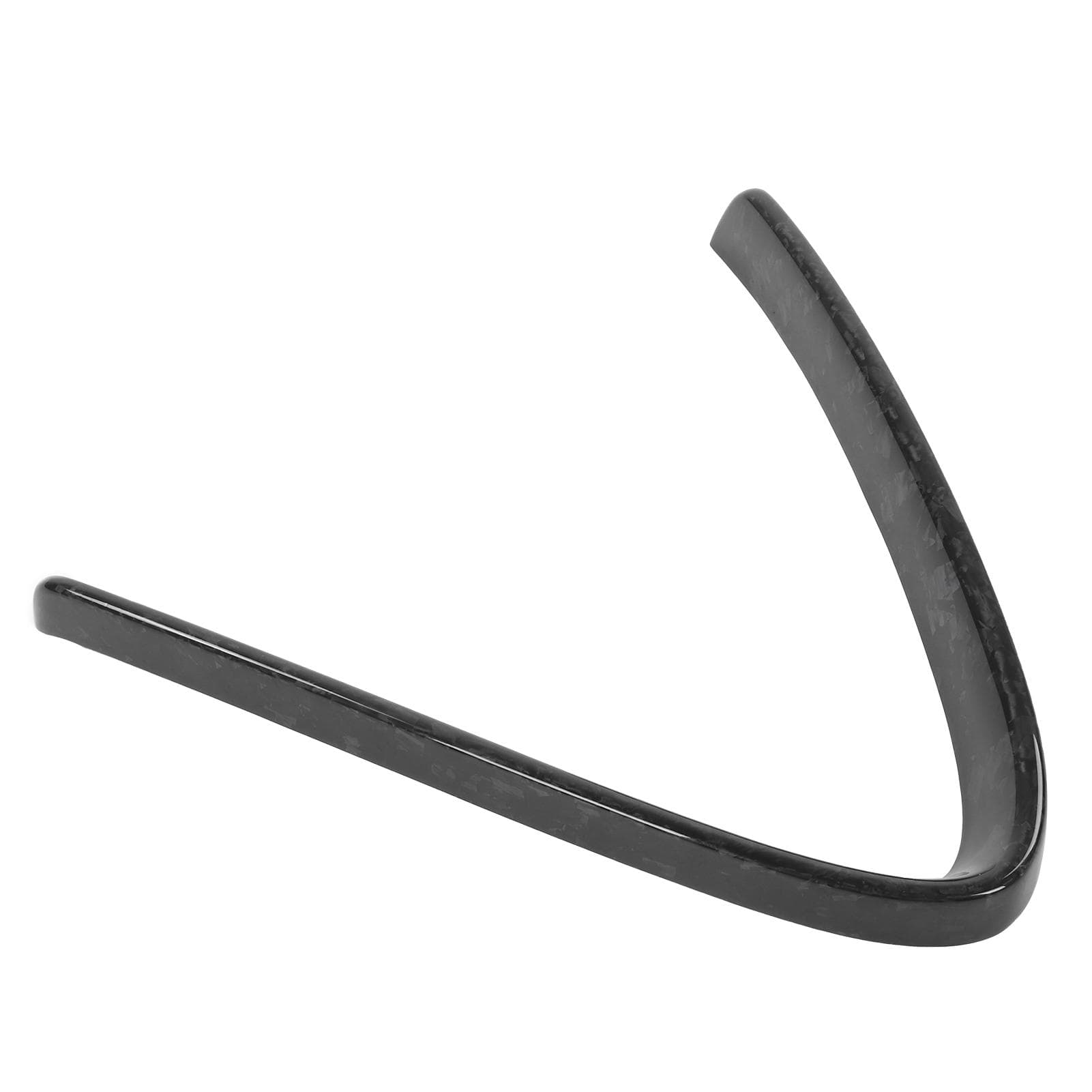 Front Grille Cover V Shape Frame Carbon Fiber Grill Outline Trim Fit for Alfa Romeo Giulia 15?20