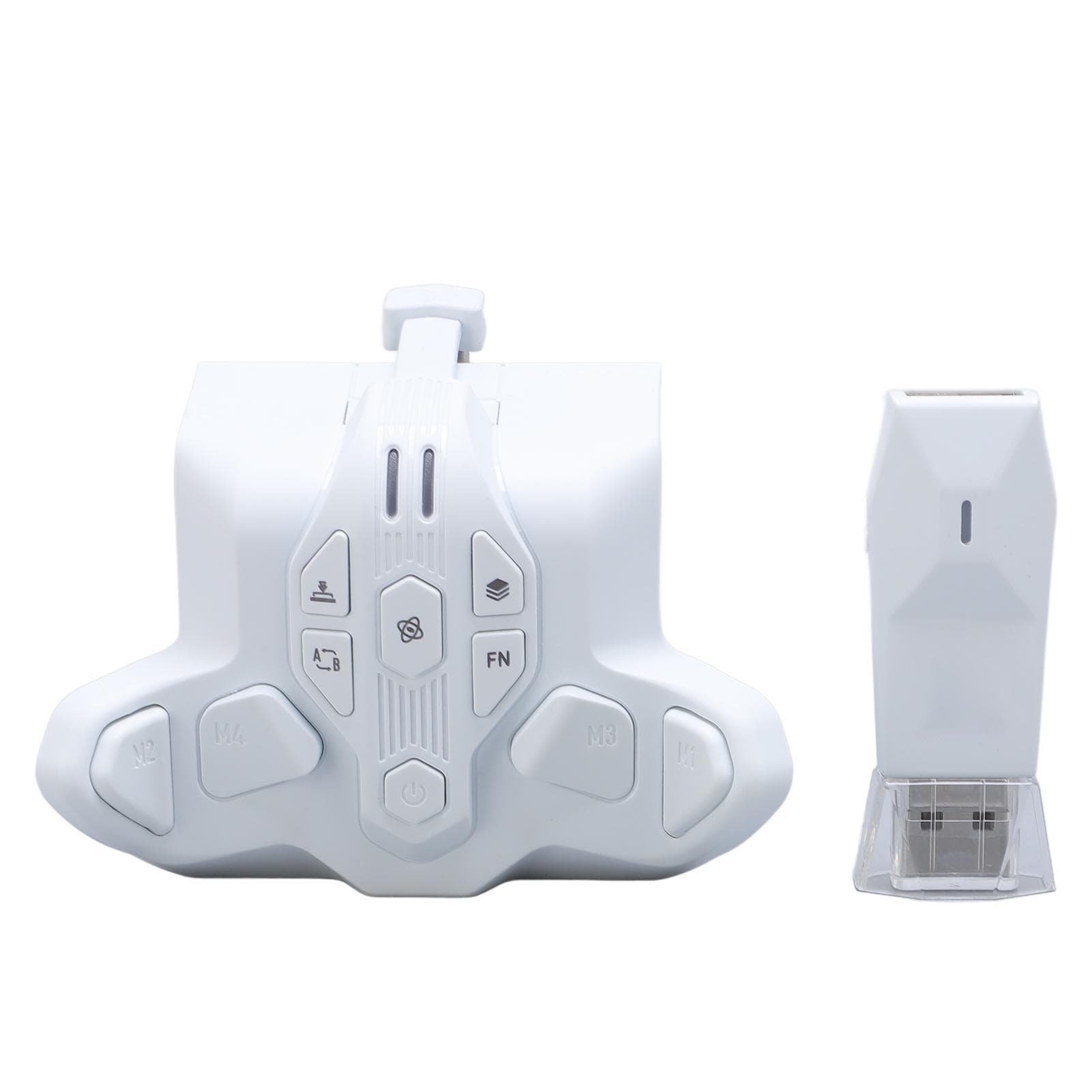 Back Buttons Attachment for X Series Controller Programmable Wireless Receiver Back Paddle for Game white