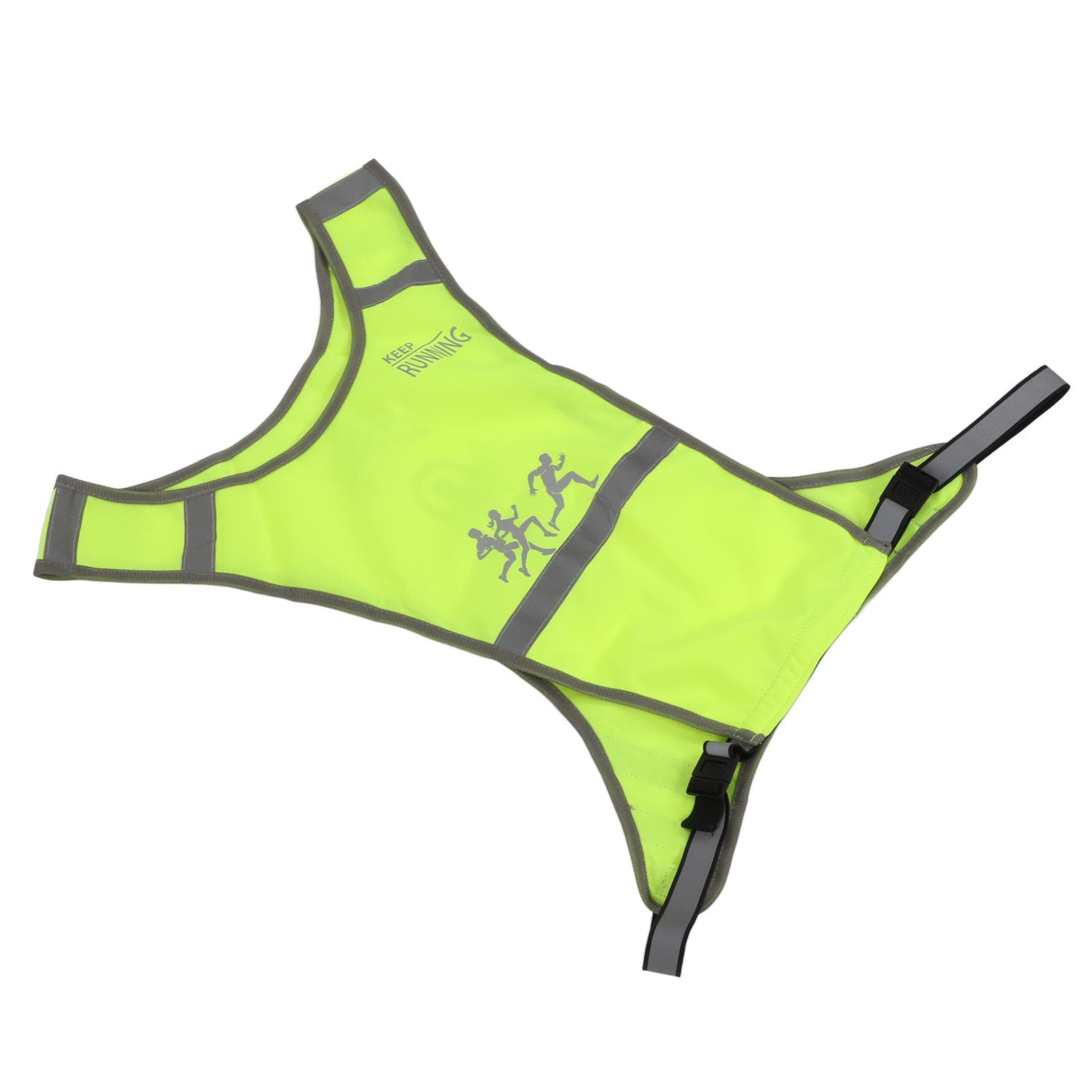 Outdoor Night Riding Running Reflective Vest Safety Security Fluorescent Yellow Sport Vest