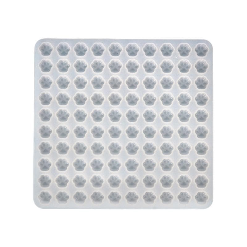 Handmade Mini Cat Paw Shape Wax Seal Stamp Silicone Mold For DIY Craft Adhesive Waxing Cards Envelope Mould Making Tool Supply