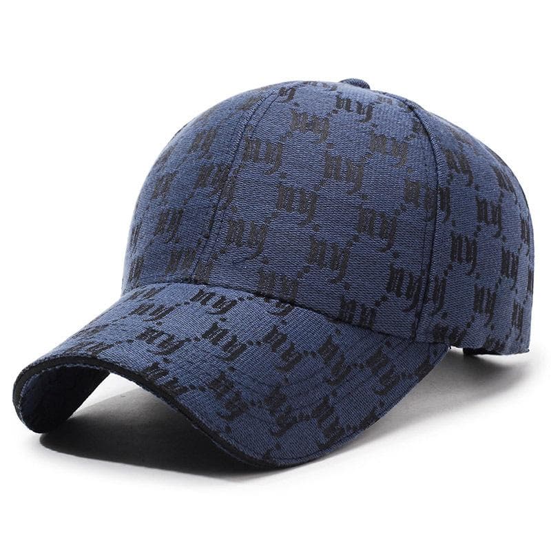 Elegant and Trendy White Baseball Cap: A Blend of Style and Versatility navy blue