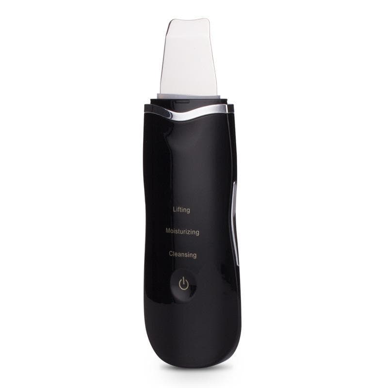 Ultrasonic Leather Shovel Machine, New Electric Cleanser Blackhead Absorber Export Beauty Instrument black