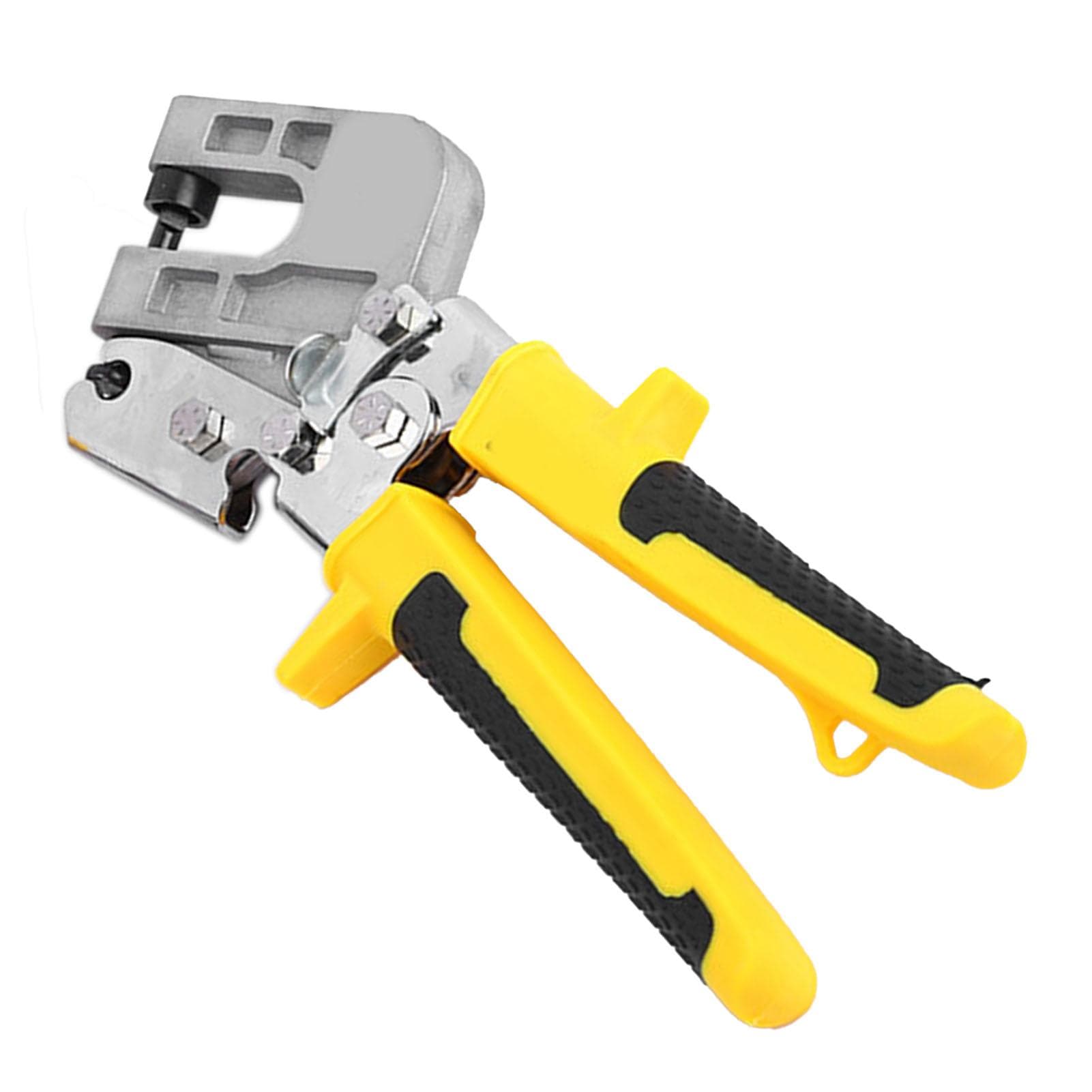 Keel Pliers Forceps Steel Ceiling Riveting Clamp Stud Crimper Woodworking Joist Tool