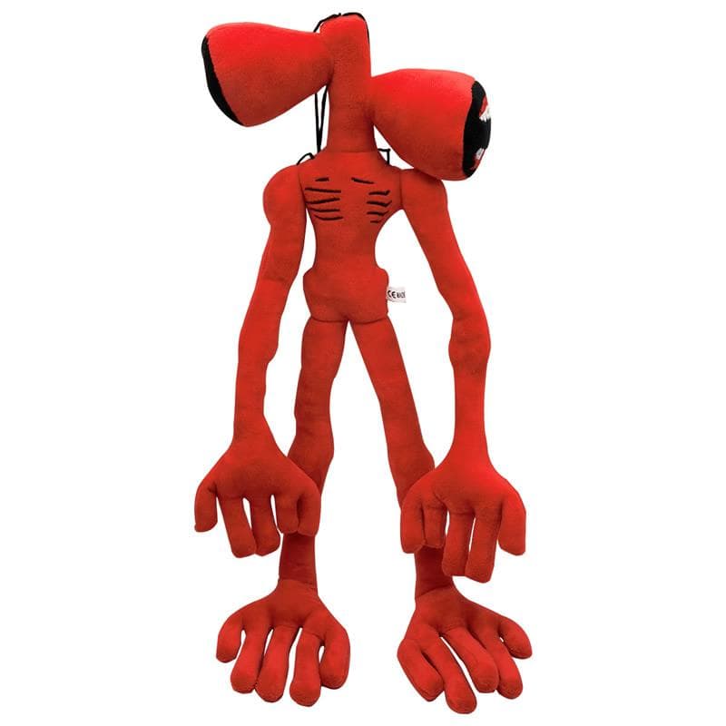 Anime Siren Head Plush Doll Toys Scary Black White Red Sirenhead Cat Peanut Soft Cartoon Stuffed Figure Children Gifts 55cm