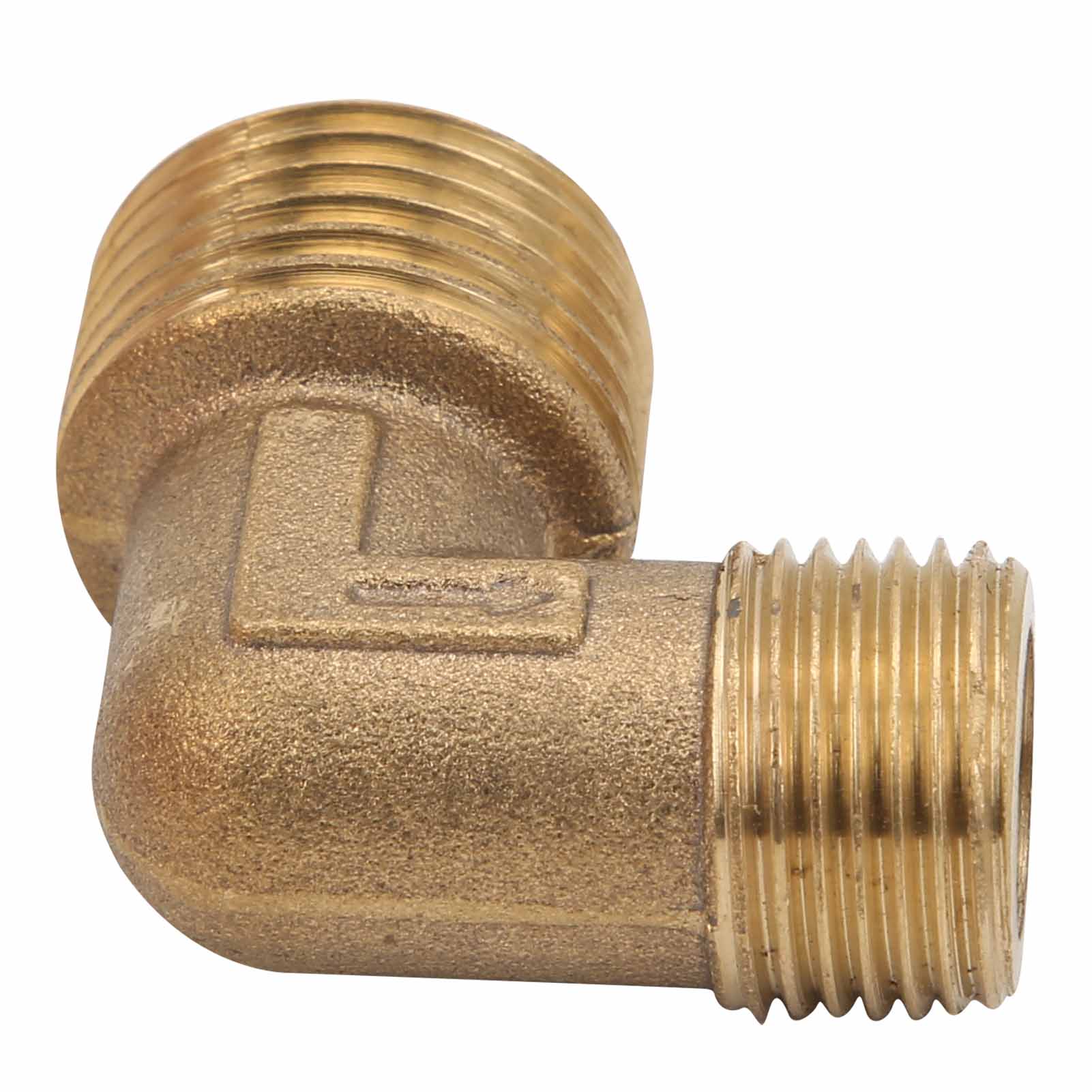 1100W Air Compressor 90 Degree Elbow Brass 1?Way Check Valve Accessories Fittings12x38 Without