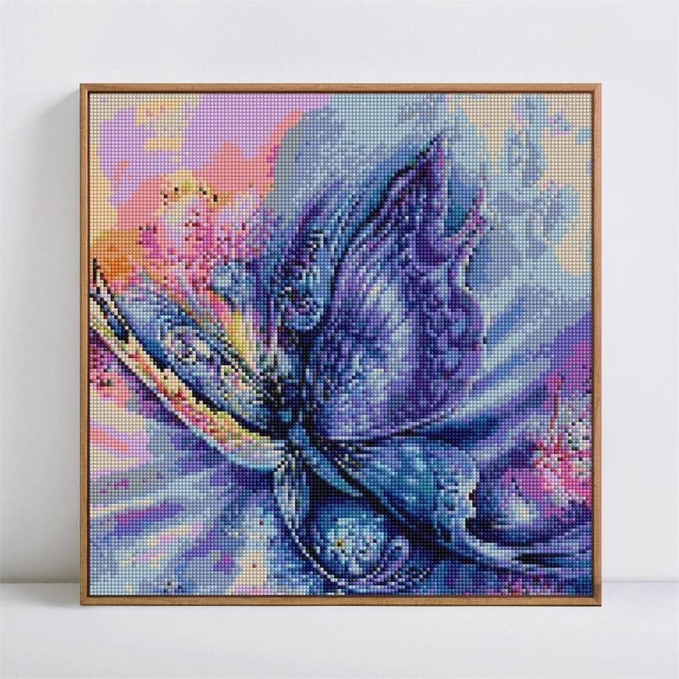 Diamond Painting Diamond Butterfly Embroidery Animal Mosaic Cross Stitch 30x30CM