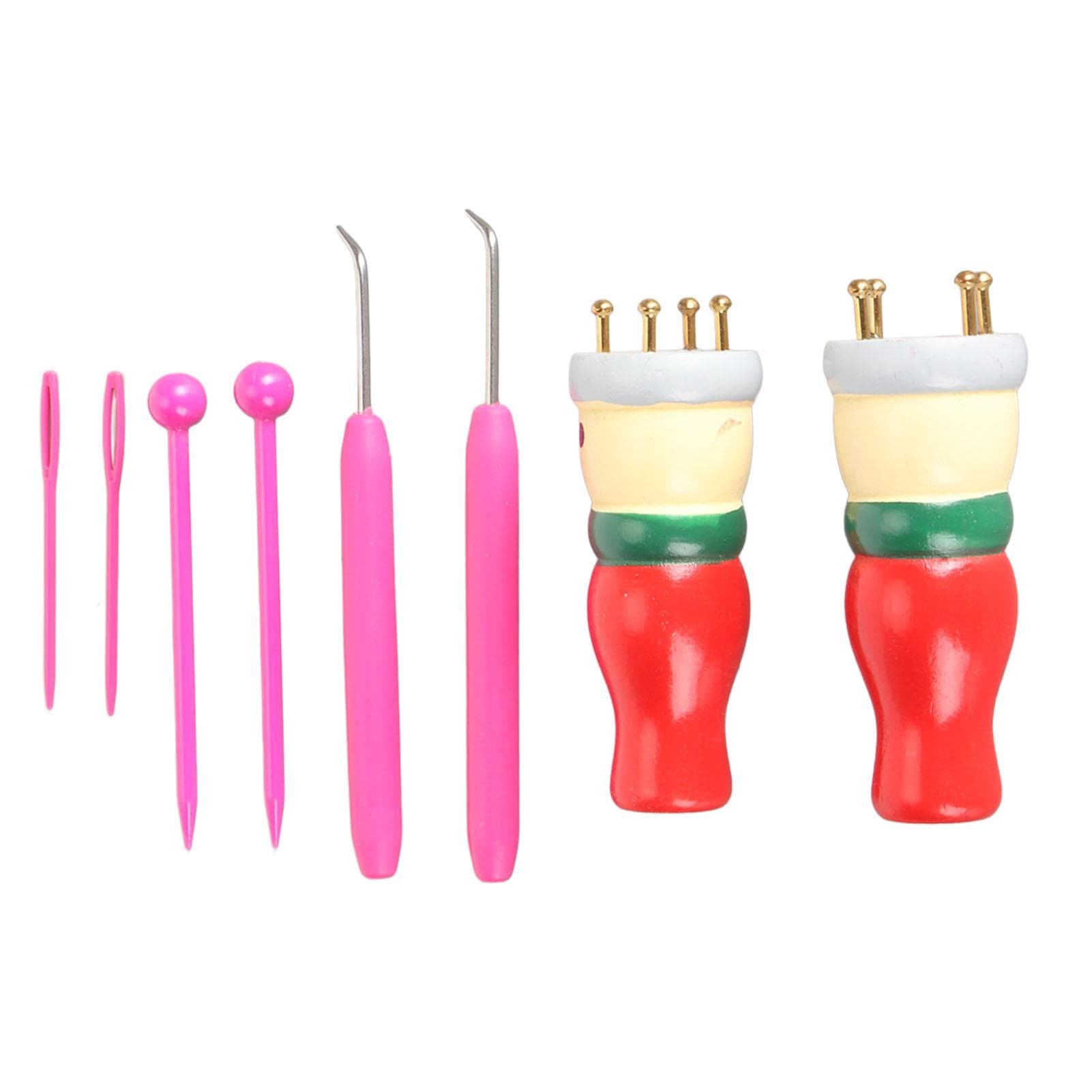 Spool Knitting Doll Multipurpose DIY Hand Crafted Fun Innovative Knitting Loom Toy for Kids