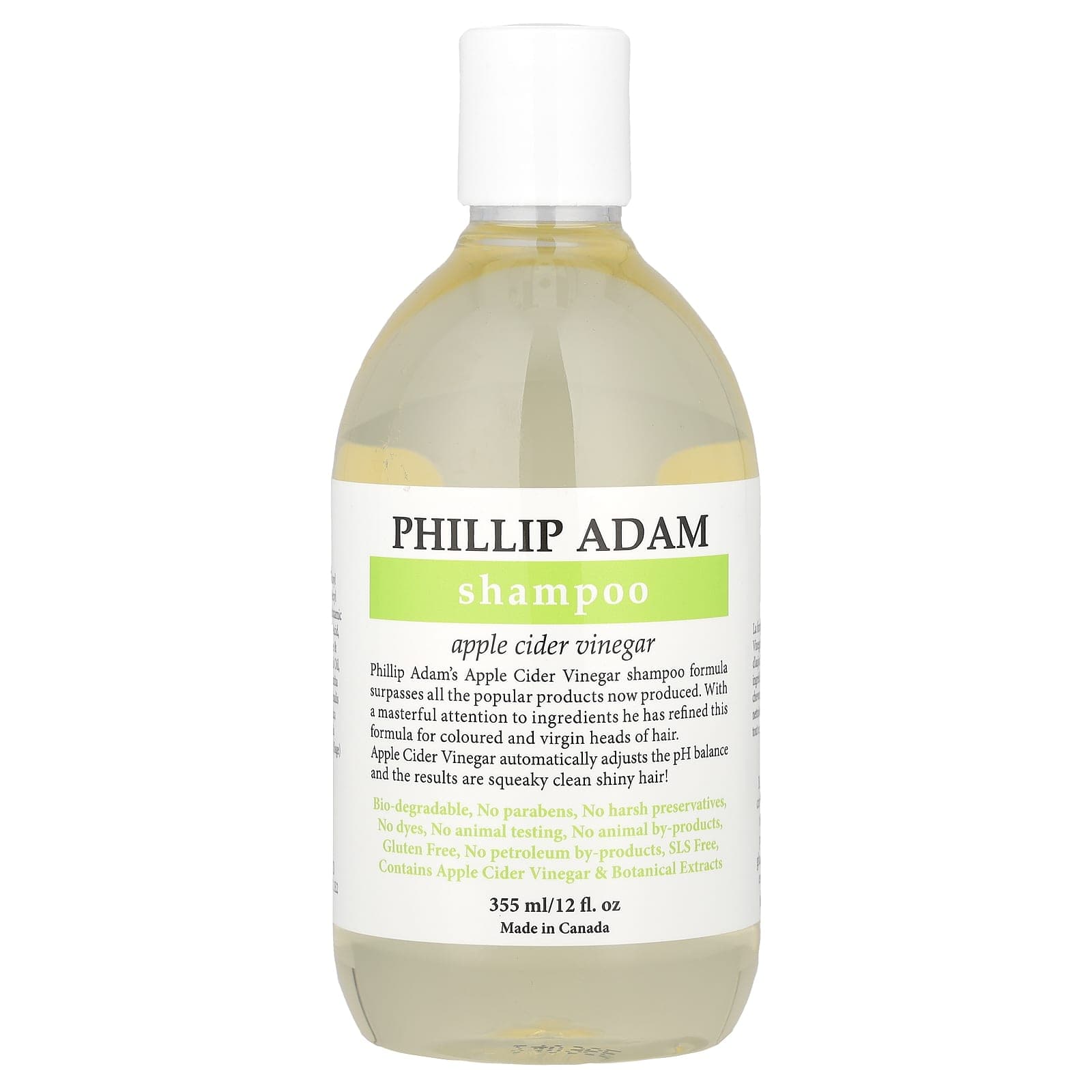 Phillip Adam, Shampoo, Apple Cider Vinegar, 12 fl oz (355 ml)