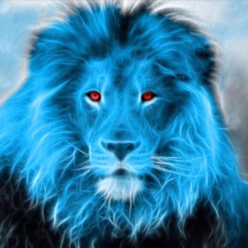 3D DIY Diamond Embroidery Cross Stitch Painting Lion King Series Home Decoration 30X30CM