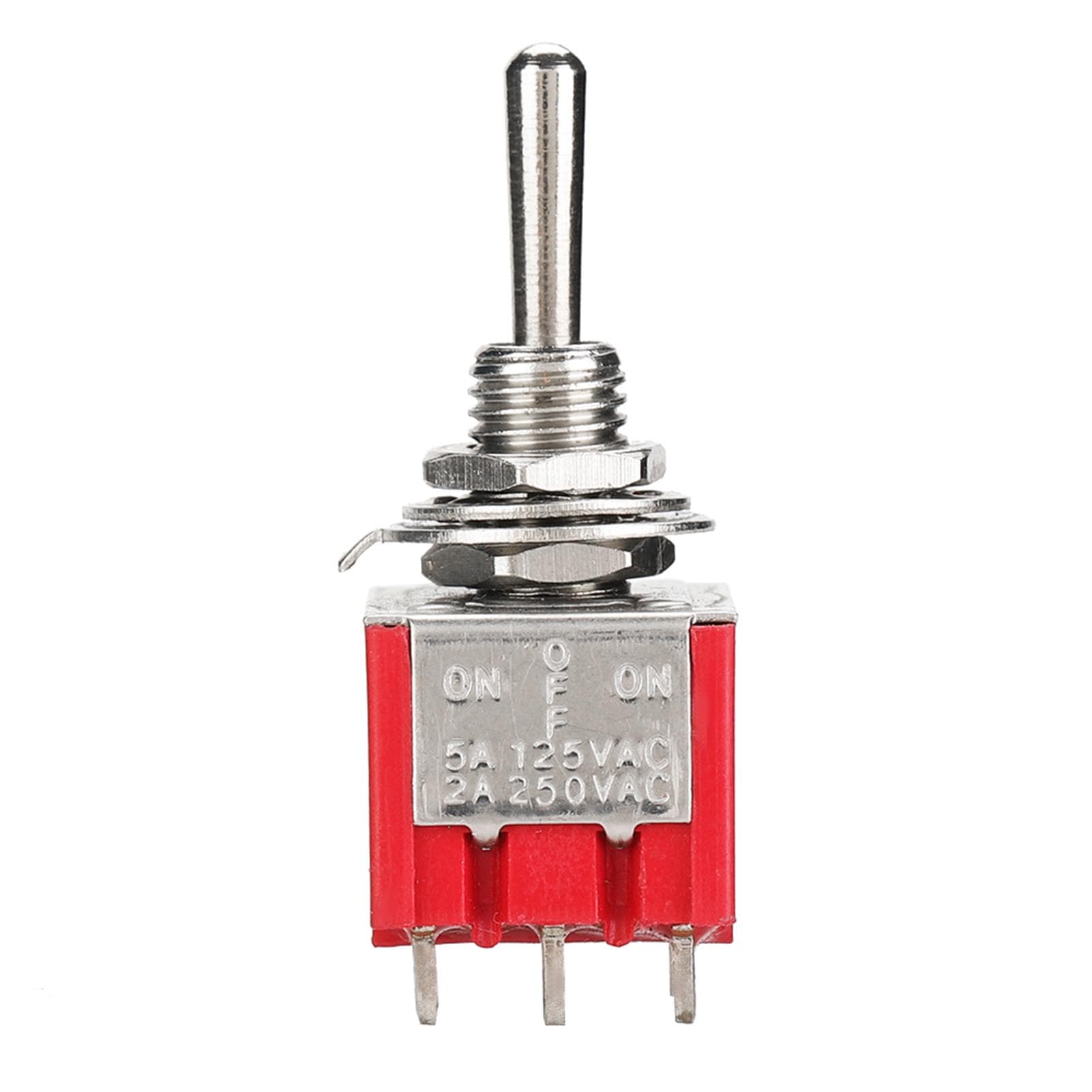 5PCS MTS303 MiniToggle Switch 3PDT 9 Pin3 Position On OFF on