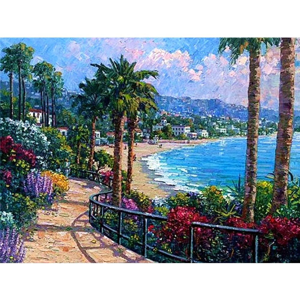 5D Diamond Painting Nature Scenery Diamond Mosaic Full Display Picture Of Rhinestones Diamond Embroidery 20X30CM